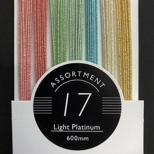 600mmMIZUHIKI NEWアソート Light Platinum ライト プラチナム